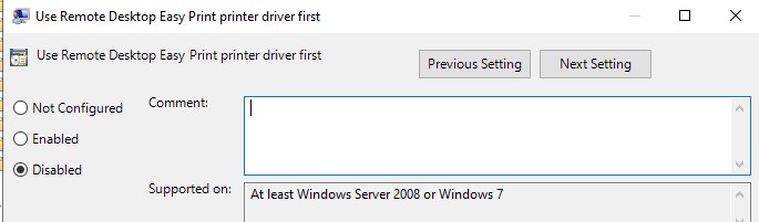Please use the native driver